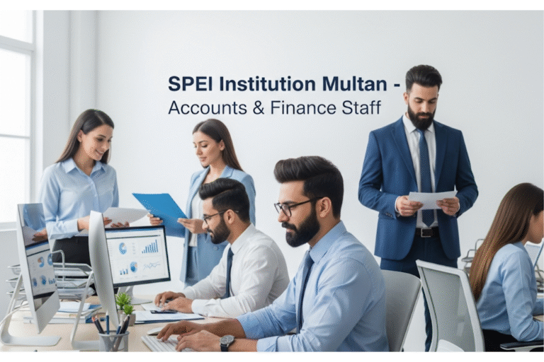 💼  Accounts & Finance Staff – SPEI Institution Multan