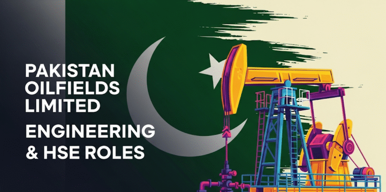 🛠️ Pakistan Oilfields Limited – Engineering and HSE Roles