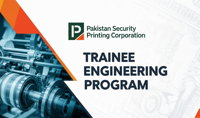 🛠️ Pakistan Security Printing Corporation – Trainee Engineering Program