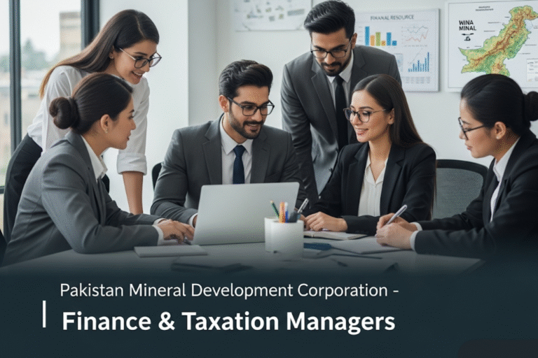 💼 Pakistan Mineral Development Corporation – Finance & Taxation Managers